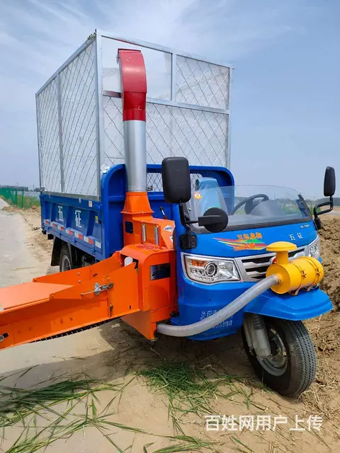 养殖场饲料切草车，铡草车，三轮铡草车，移动铡草车 - 图片 10