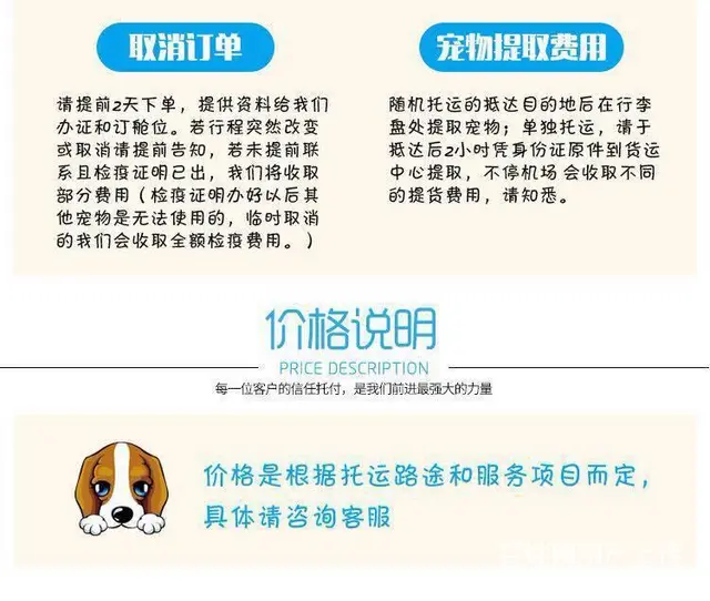 常州到北京宠物托运 全国狗猫鸽子空运 代办证件 - 图片 5