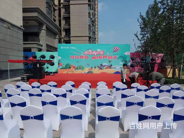 保定价格实惠 出租桌椅 铁马 空飘气球 彩虹门哪家靠谱 - 图片 5