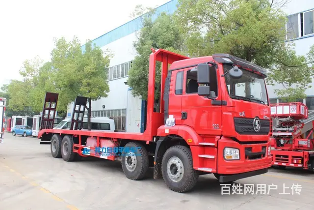 拉45吨及以上平板车 平板拖车 载重能力强 - 图片 2