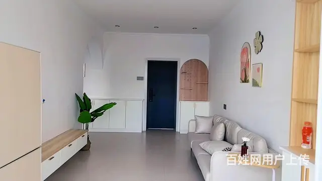 万达附近淮南花园一室一厅，奶油风新装，空调，洗衣机，投影 - 图片 1