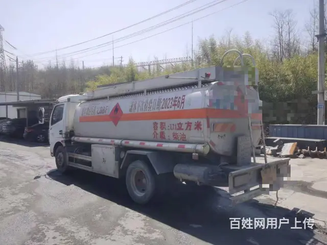 二手8吨油罐车加油车2020年6月安徽黄山牌 - 图片 5