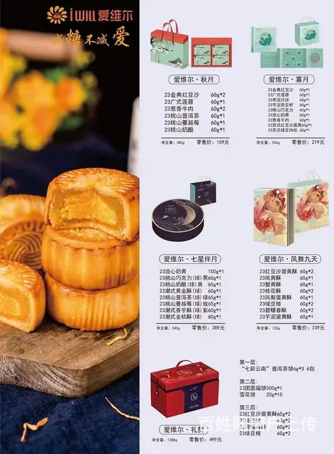 苏州荣诚锦华乾生元爱维尔元祖各大品牌月饼团购 - 图片 8