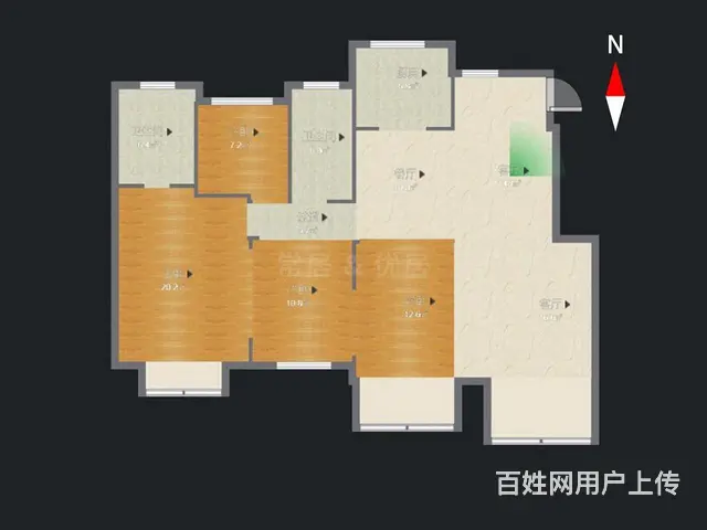 路劲城市印象洋房，教科院，房东急售，大4室，标准6 - 图片 2