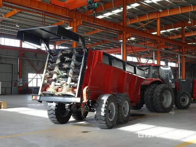 新型农田作物撒粪车 干湿粪液压绞龙抛肥车Y抛撒均匀 - 图片 4