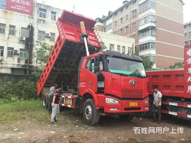 解放后八轮自卸车 国4 锡柴350马力 包过户 - 图片 1