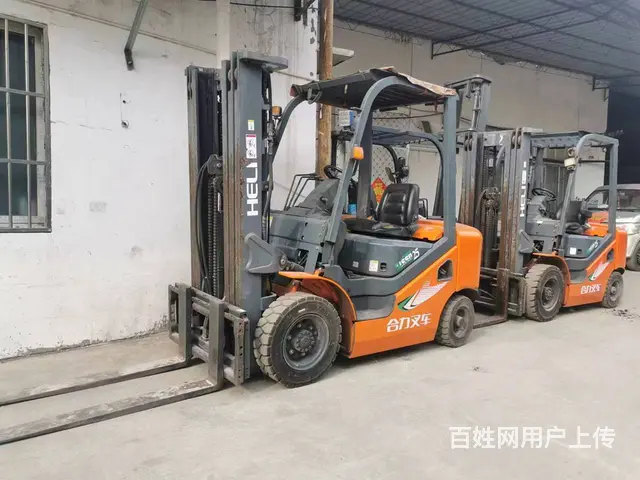 本地二手叉车转让市场3吨3.5吨合力杭州叉车加高门 - 图片 2