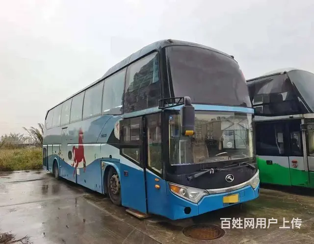 两台国四55座大金龙6125一层半气囊车 - 图片 1