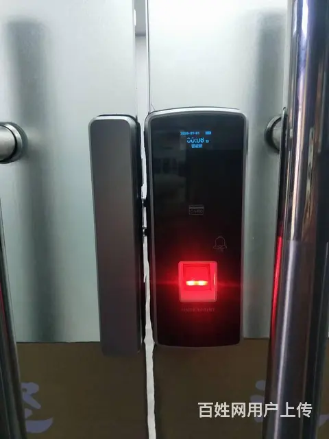 泉州智能玻璃门指纹锁安装维修/有框玻璃门指纹锁更换 - 图片 3