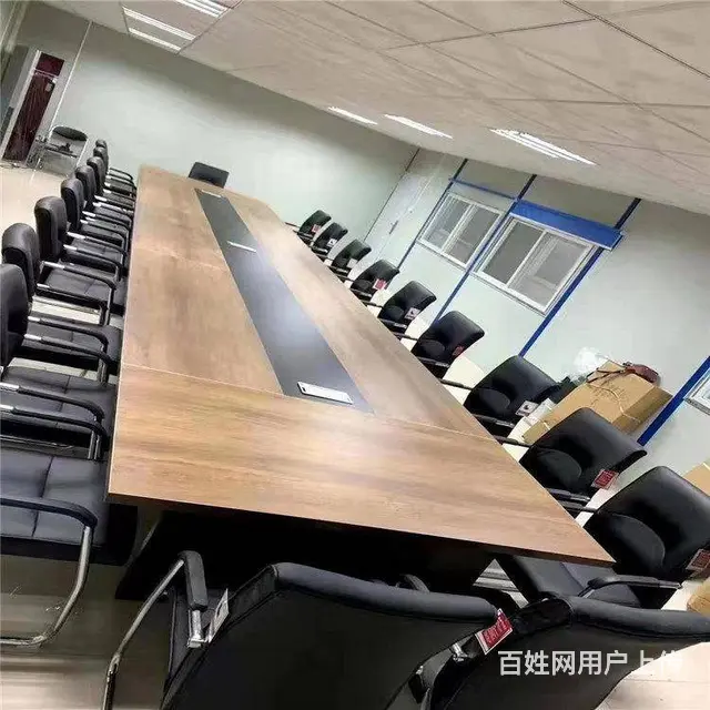 全新屏风卡位 大班台 主管桌 沙发 接待台 文件柜 - 图片 9