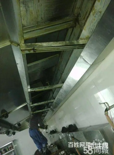 昆山市花桥镇饭店单位商用排风机不启动噪音大跳闸维修 - 图片 2