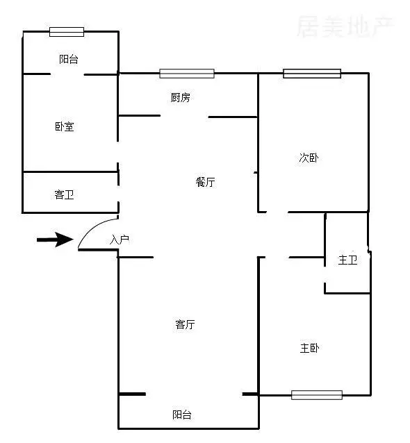 香水雅居 普通住宅 精装修 - 图片 7