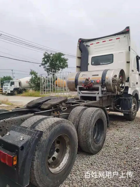二手豪沃燃气车 430马力双驱轻体 国五燃气牵引车 - 图片 6