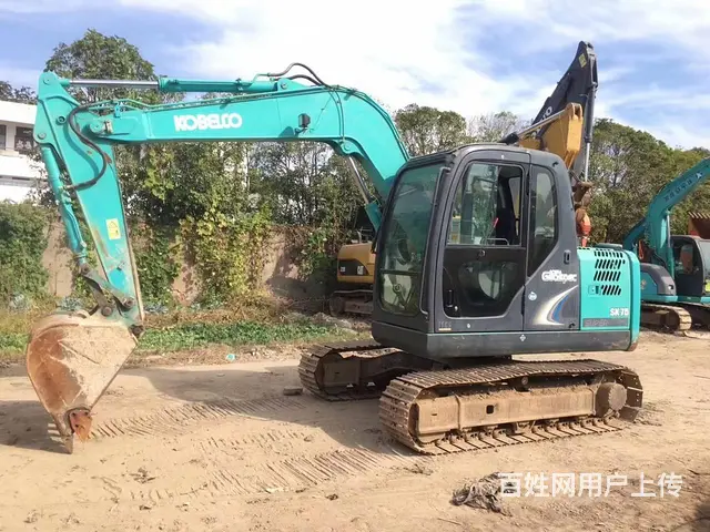 神钢75二手挖掘机，工地完工转让 - 图片 9