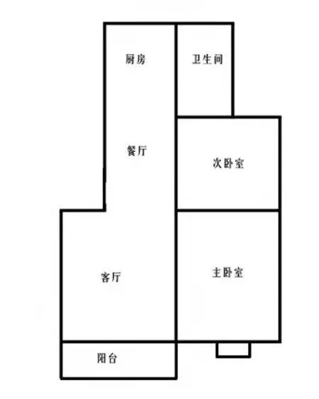 快速通道旁一楼二室一厅简单装修拎包即住 - 图片 10