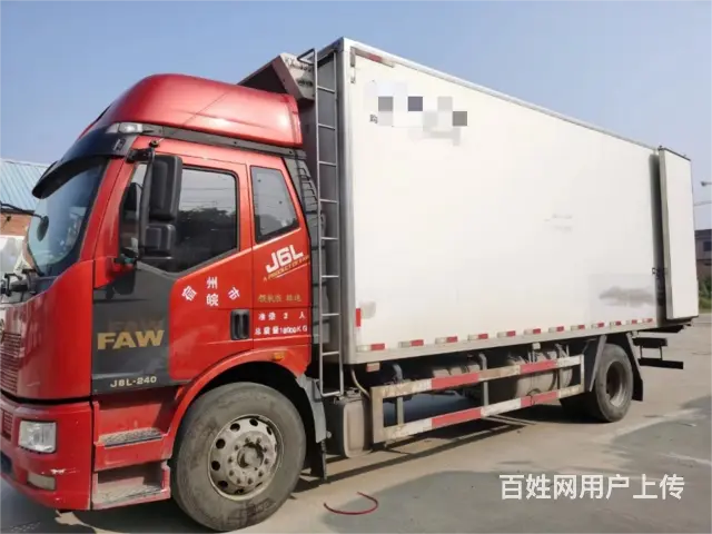 解放J6L6米8冷藏车大柴240马力带通风槽大保险 - 图片 1
