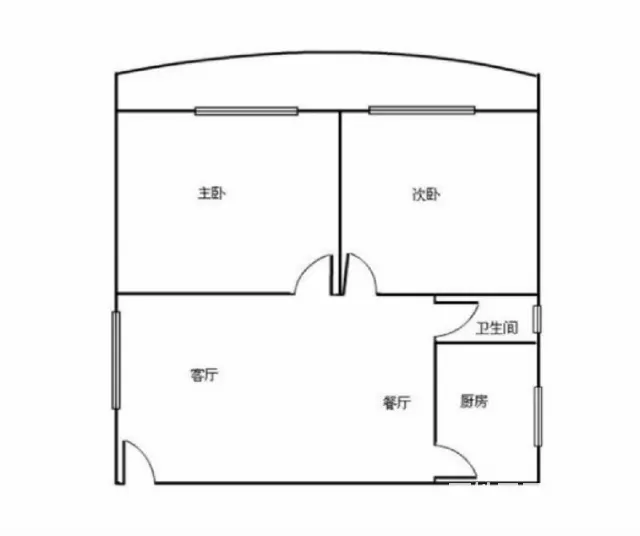 思北 香港广场 正规两房采光好 高层 中山路 轮渡 银行多套 - 图片 11