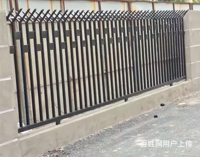 广东铁花锌钢护栏防爬防盗金属栅栏源头工厂 - 图片 2