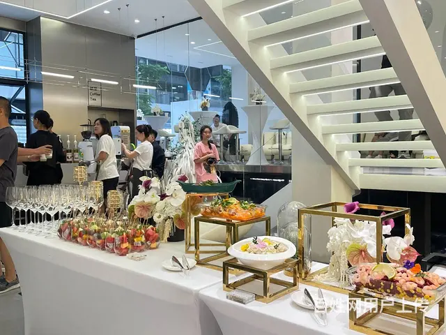 广州楼盘暖场茶歇、商务茶歇、会议茶歇、开业冷餐会 - 图片 3