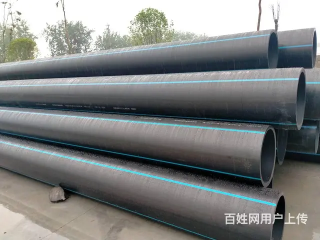 江苏睢宁供应大口径PE排水管排污管污水管 - 图片 1
