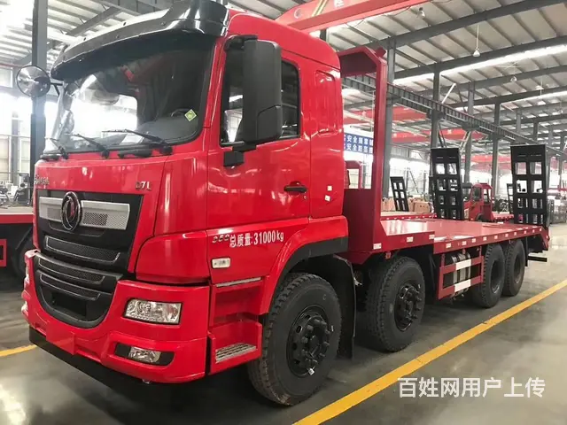 厂家平板运输车直销东风专底D7拖板车拖40吨平板车 - 图片 10