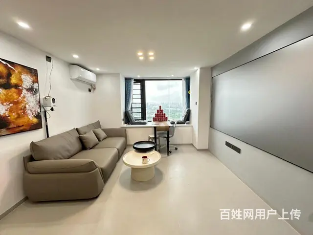 全新！能看河景的loft，两室一卫，隔音好，纯纯河景房火炬村 - 图片 1