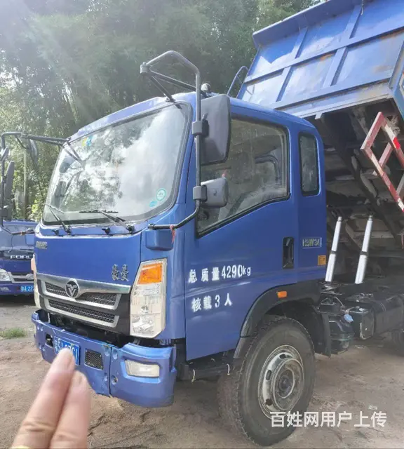 重汽豪曼H3 自卸车 蓝牌个人户国5 - 图片 1