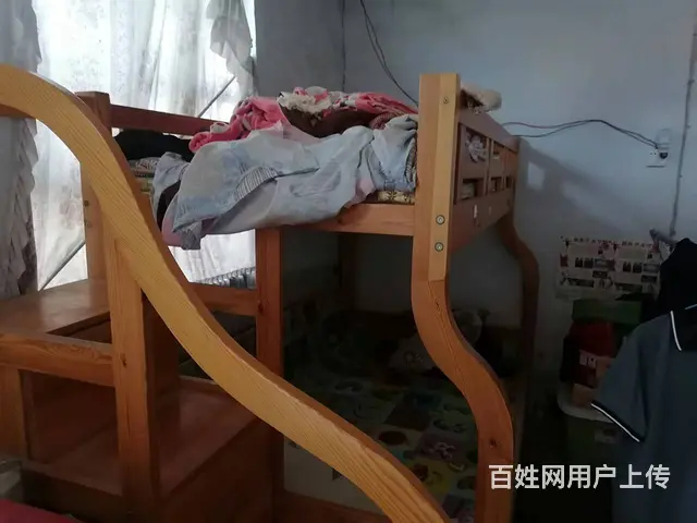 实木双人床 - 图片 2