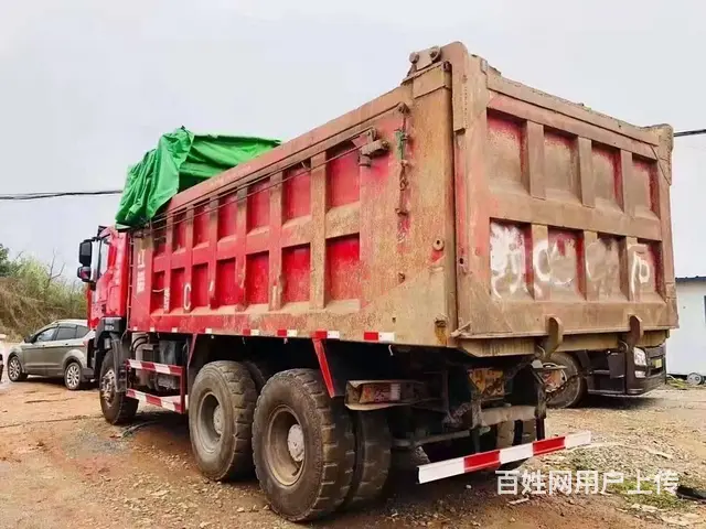 国五 红岩杰狮 后八轮自卸车 390马力 可提档 - 图片 3