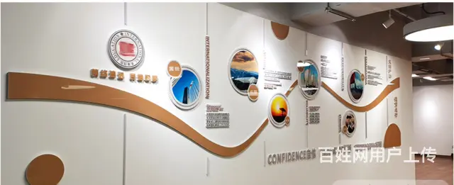 九江优质形象墙文化墙LOGO墙展厅形象墙等设计安装 - 图片 1