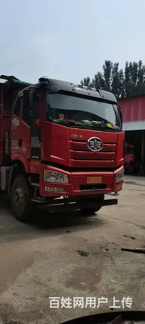 低价出售21年3月解放6.2米自卸车 原版车况 - 图片 1