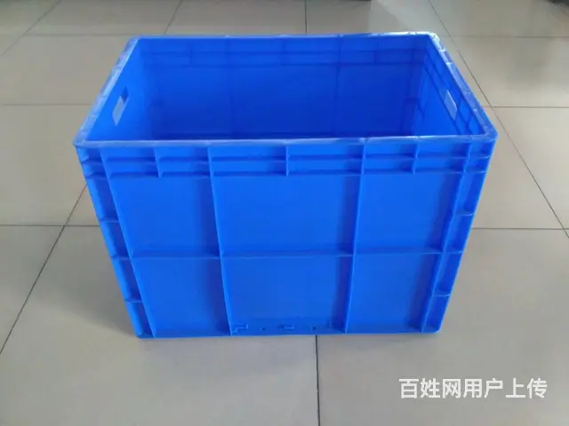 鞍山折叠塑料箱,塑料筐,卡板箱,周转箱,双色错位箱 - 图片 12