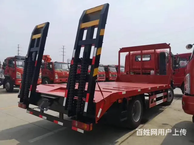 拉120挖机135挖机板车湖北大运黄牌平板车可分期 - 图片 7