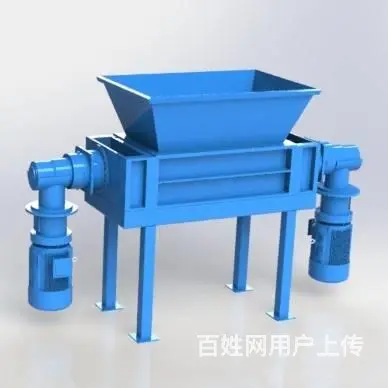 淄博张店双轴撕碎机大件垃圾破碎处理 - 图片 1