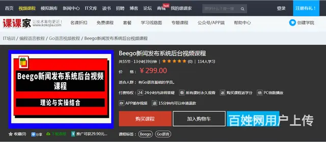 Beego新闻发布系统后台视频课程 - 图片