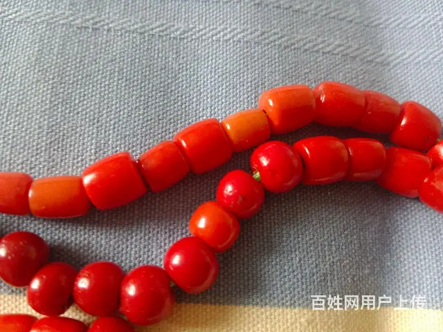 懂行的看看，一个珊瑚的项链 - 图片 3