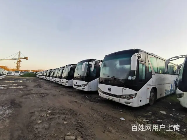 50座气囊中门带电池加热上海申龙旅游车 - 图片 8