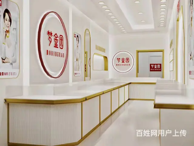 黄金珠宝展柜，玉器展柜，银饰展柜，珍珠展柜，柜台 - 图片 4