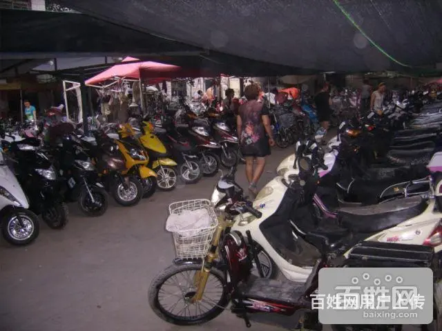 郑州市大学南路二手电动车,三轮车,自行车交易市场, - 图片 5