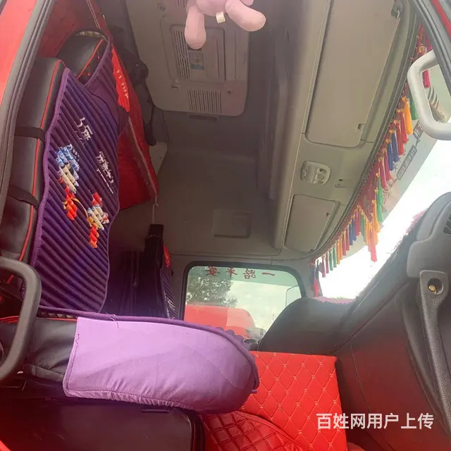 出售21年上户二手东风天龙前四后四9.6米高栏货车 - 图片 8