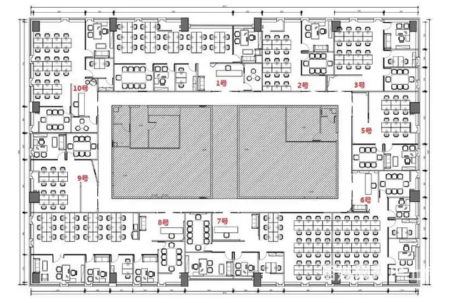 新都传化润锦大厦精装带家具整栋招商 - 图片 8