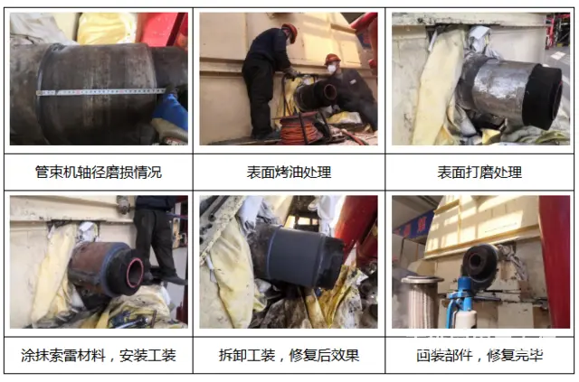 管束机轴径磨损后用什么材料修复效果好 - 图片