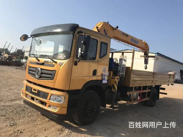 东风新款徐工10吨中操作随车吊带伸缩货厢厂家直销 - 图片 3