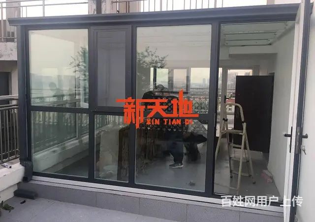 淄博玻璃雨棚玻璃顶阳光房铝合金阳光房电动伸缩遮阳棚 - 图片 3