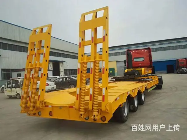 专业订做挖掘机运输车 低平板半挂车 全国发货 - 图片 4