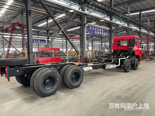 东风专底挖机拖板车 平板车 参数配置 - 图片 4