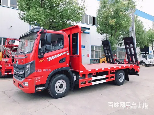 东风平板车生产厂家 拖小挖机不超重平板车包上户 - 图片 2