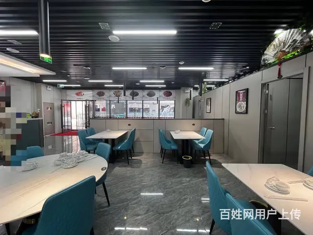 （同城乐铺）丽彩.珠泉广场370平餐馆对外整体转让 - 图片 1