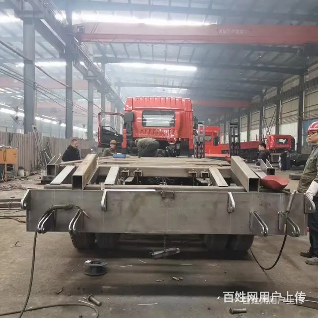 伊春国六解放J6K前四后八拖板车350挖掘机拖车多少钱 - 图片 6
