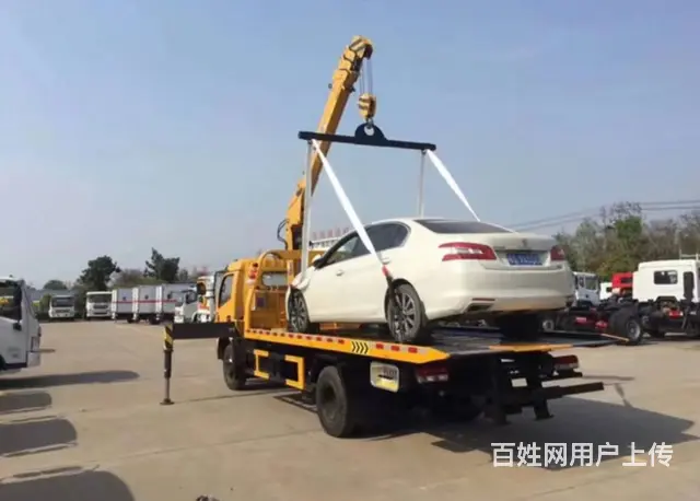 随车吊清障车 - 图片 3